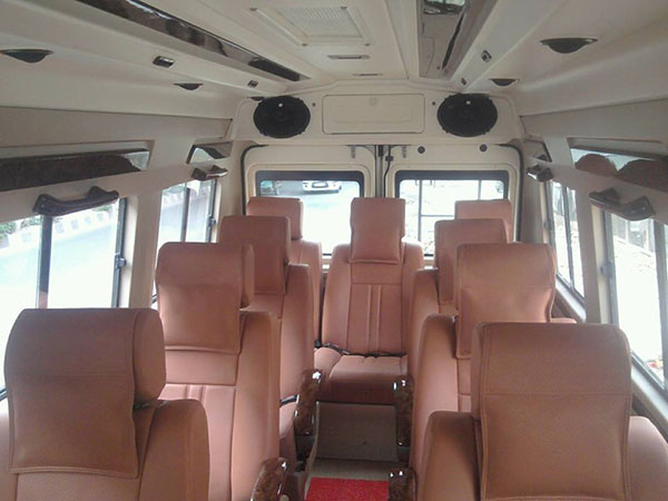 Tempo Traveller on Hire