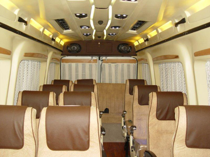 Tempo Traveller On Hire