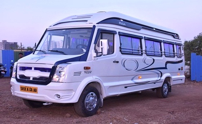 16 seater tempo traveller in gandhinagar